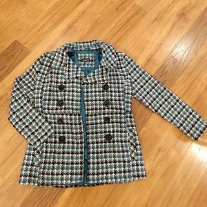 Rue21 houndstooth peacoat